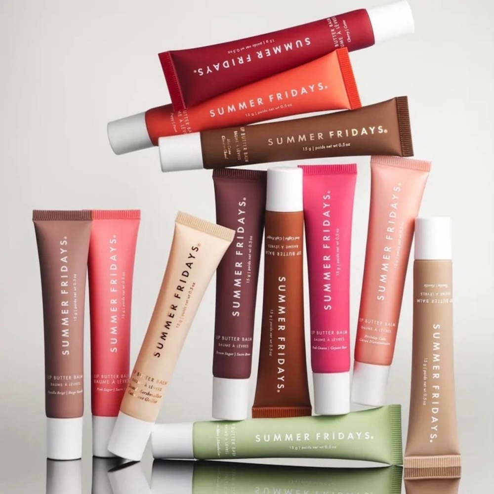 Summer Fridays Vibrant Lip Balm Collection all 12 flavors available